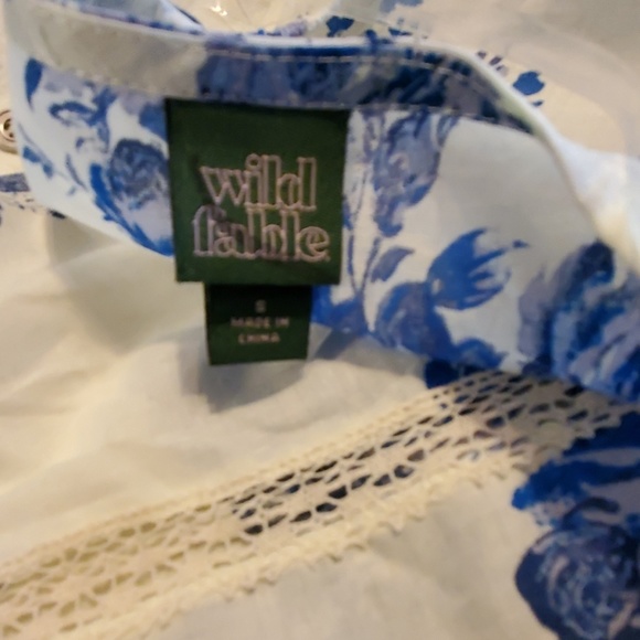 NWOT 💥LAST ONE💥 wild fable Tie Front top - Picture 5 of 6